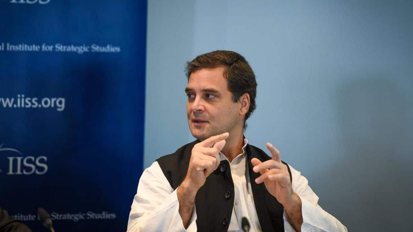 Row erupts after Rahul Gandhi equates RSS with Muslim Brotherhood