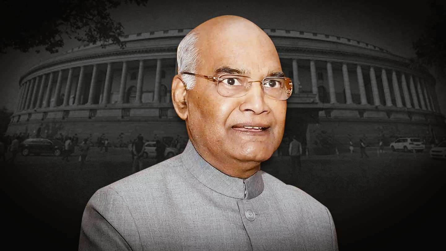 President Kovind condemns R-Day violence in address to Parliament