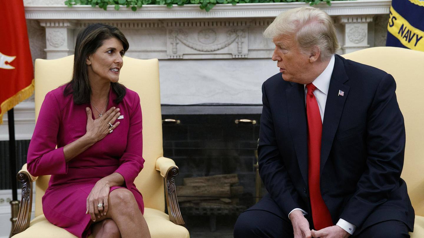 Questions were raised about Nikki Haley's "absence" Questions were raised about Nikki Haley's "absence"