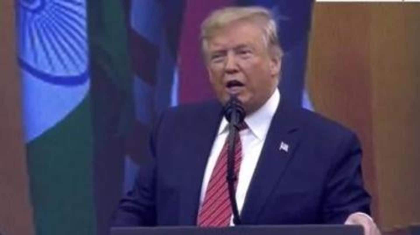 Separately, Trump said he is India's friend Separately, Trump said he is India's friend