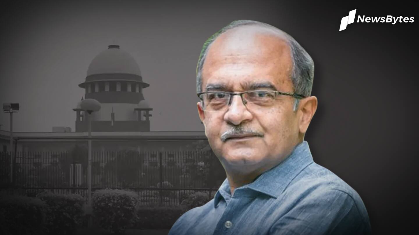 In response, Bhushan emphasized that SC and CJI are "separate" In response, Bhushan emphasized that SC and CJI are "separate"