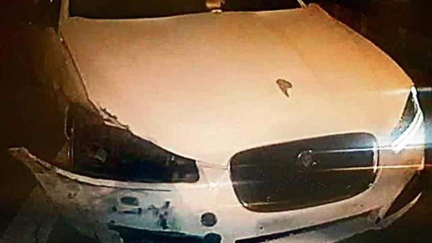 From Jaguar, man peeps to spit pan-masala, dies after car-crash