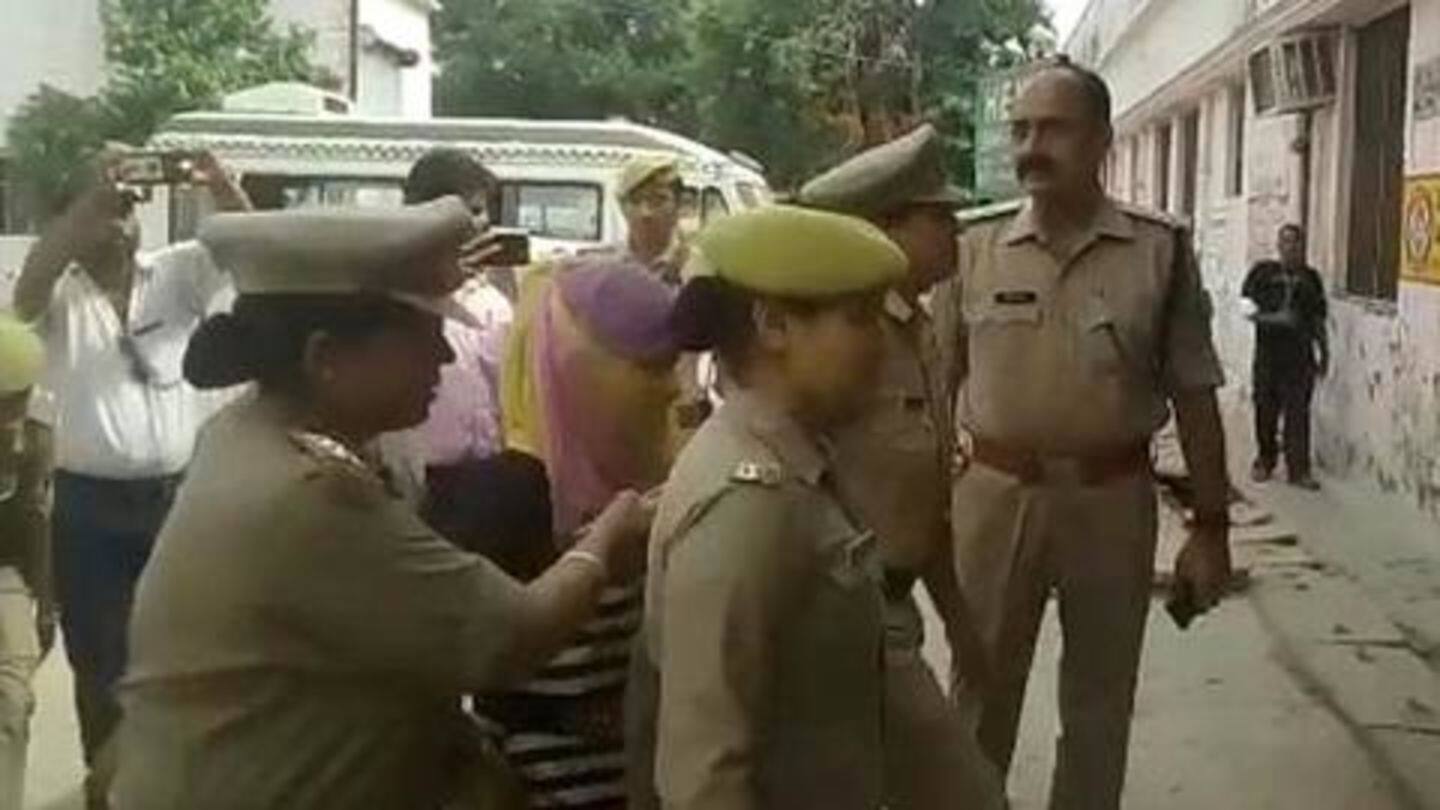 This morning, woman was "dragged" out of her house This morning, woman was "dragged" out of her house