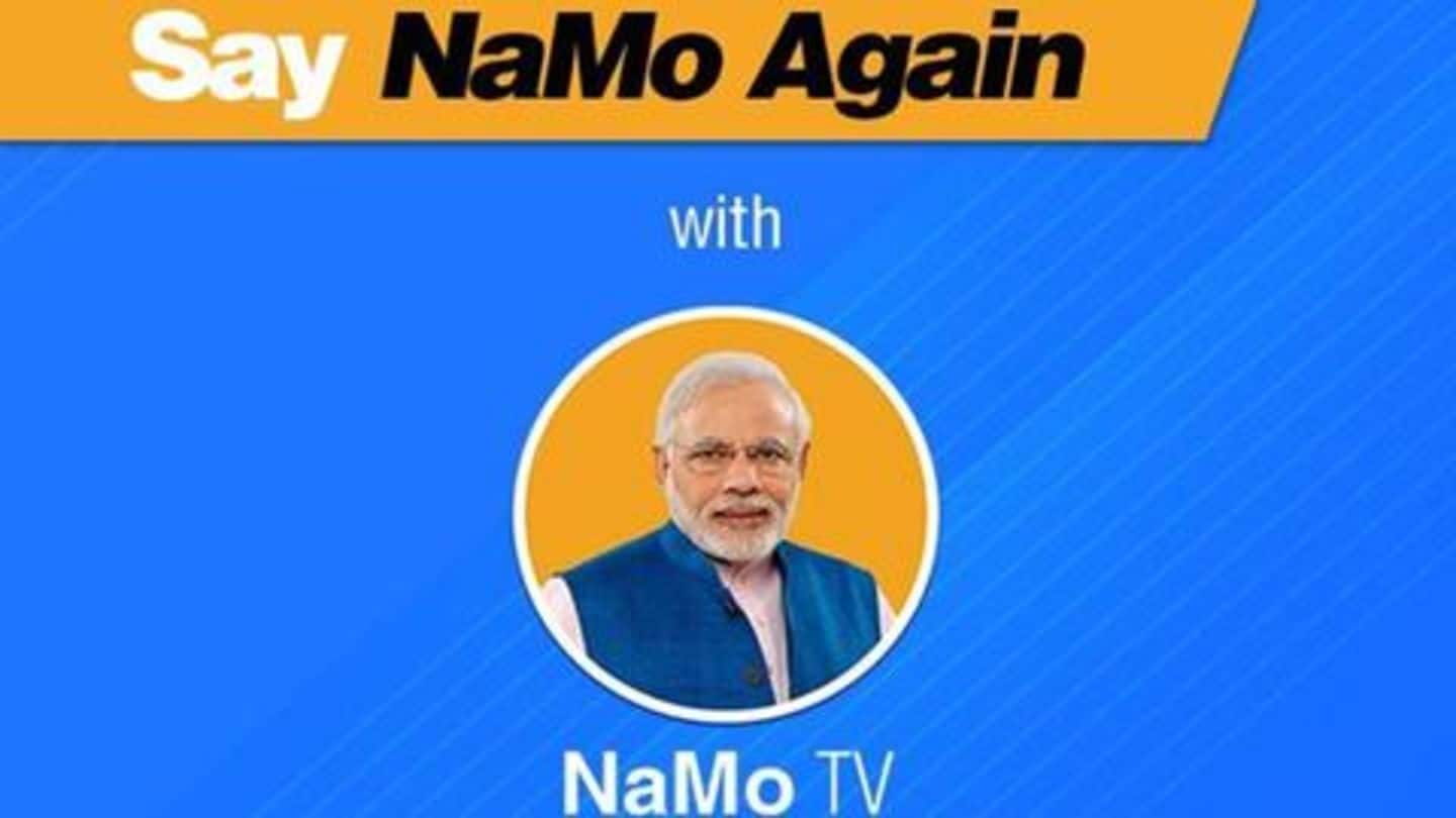 NaMo TV can't air political content without approval, rules EC
