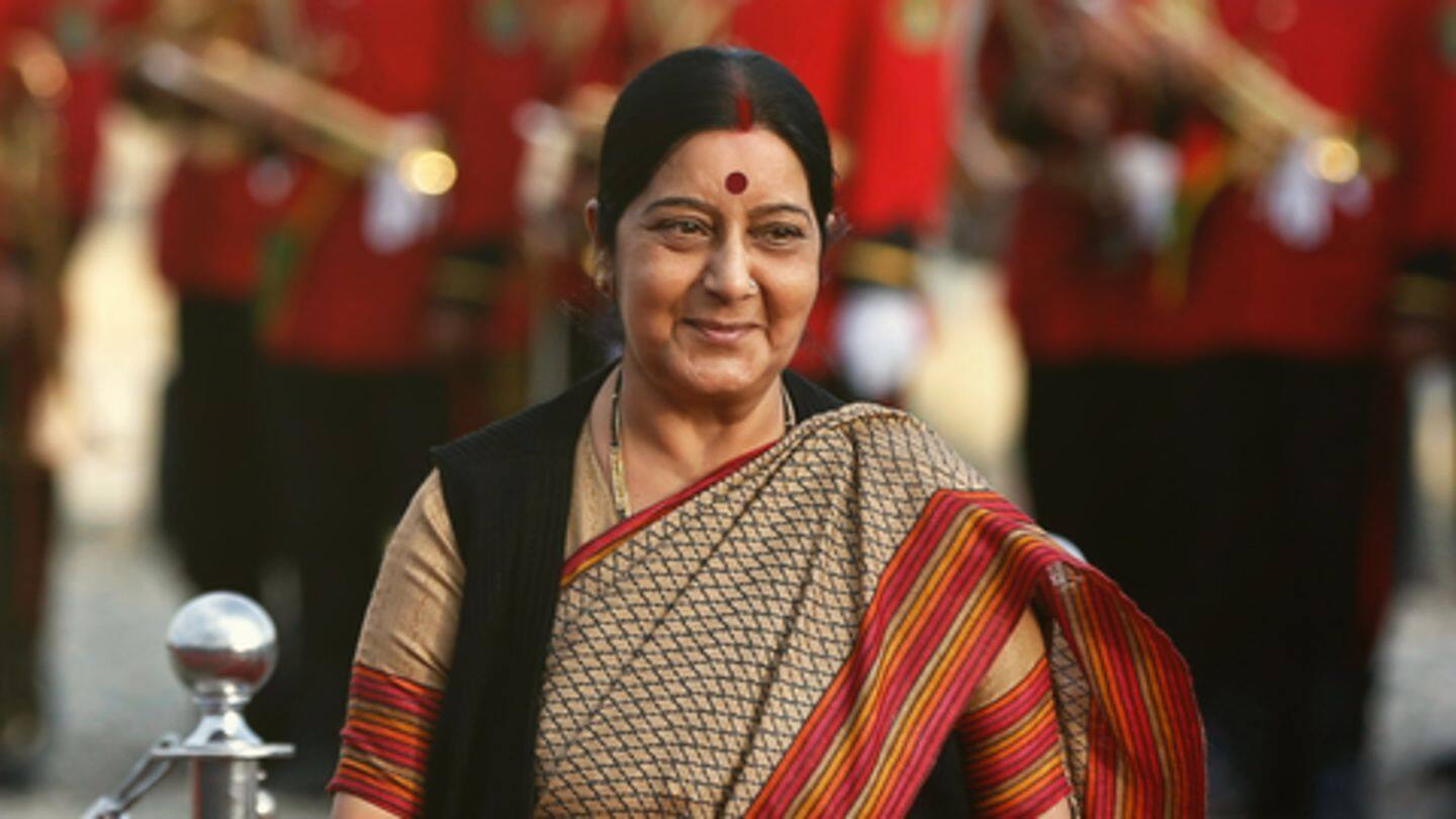 After verdict, Sushma Swaraj said it's India's victory After verdict, Sushma Swaraj said it's India's victory