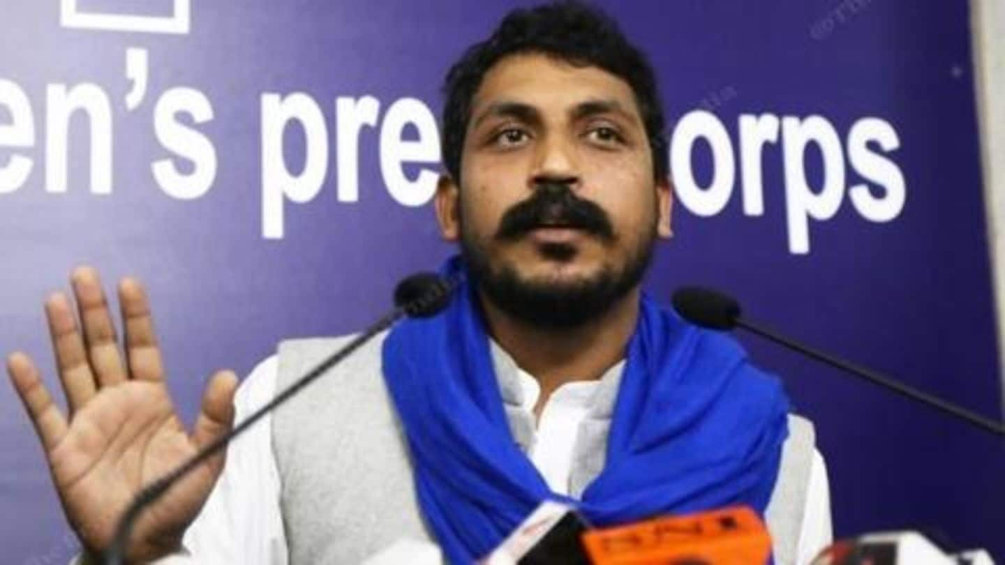 Detained before CAA-protest in Hyderabad, Chandrashekhar Azad sent to Delhi