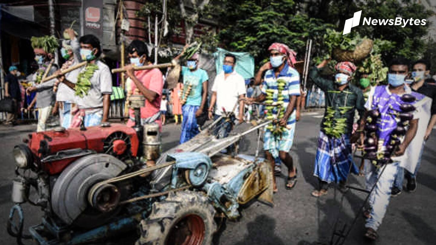 Umbrella outfit of farmers' organizations also lend support to bandh Umbrella outfit of farmers' organizations also lend support to bandh