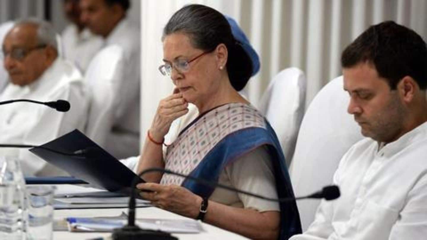 Sonia, Rahul opt out of selection process for next Congress-chief