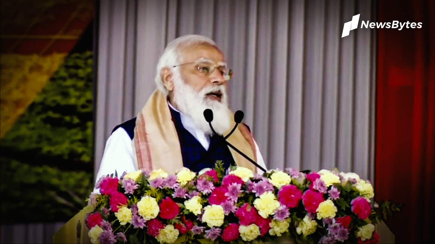 NDA committed to preserving Assam's culture: PM Modi