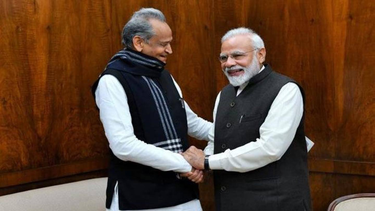 Interestingly, Gehlot reached out to PM Modi as well Interestingly, Gehlot reached out to PM Modi as well