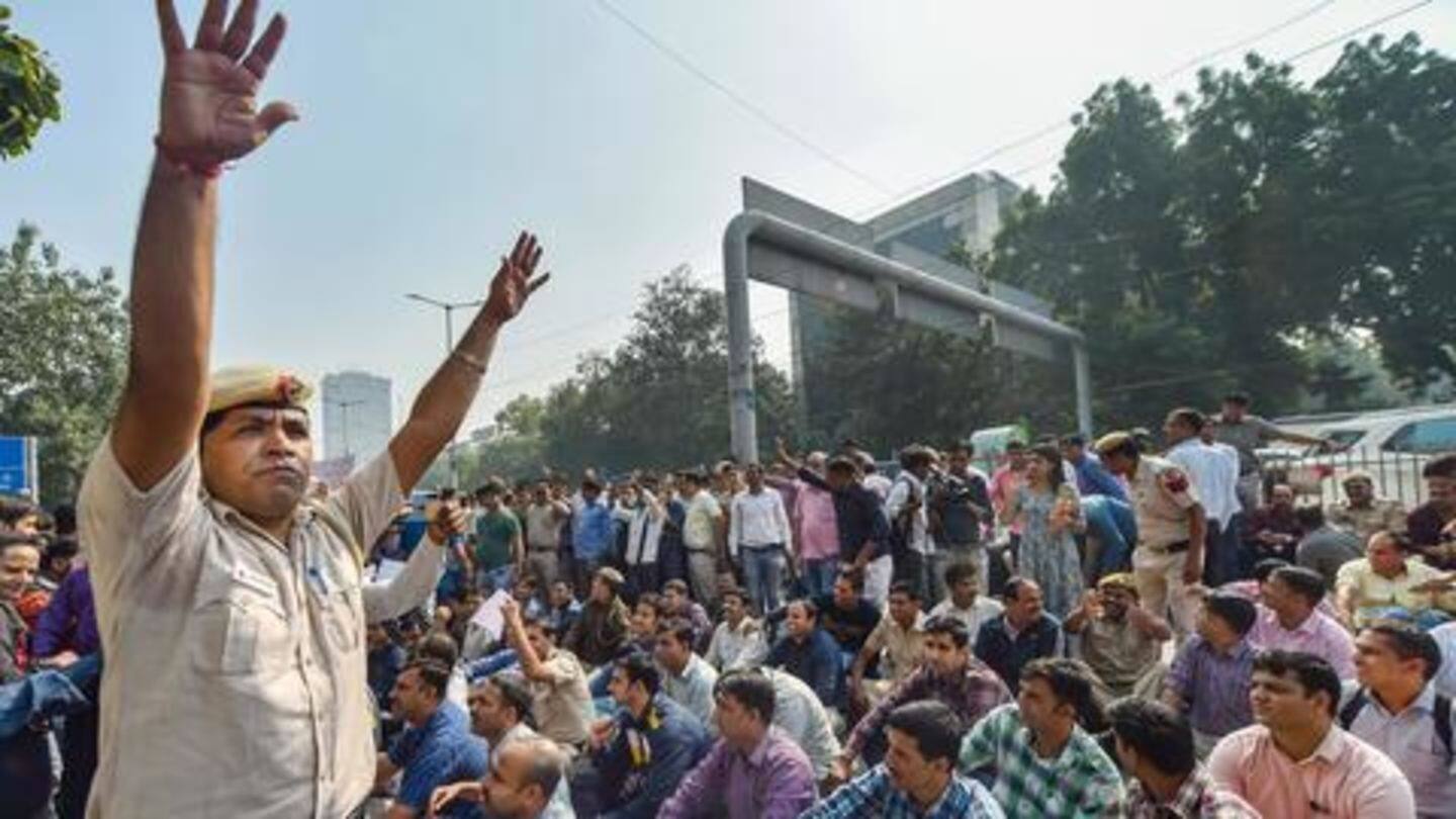 While Patnaik spoke, protesters raised their voices While Patnaik spoke, protesters raised their voices