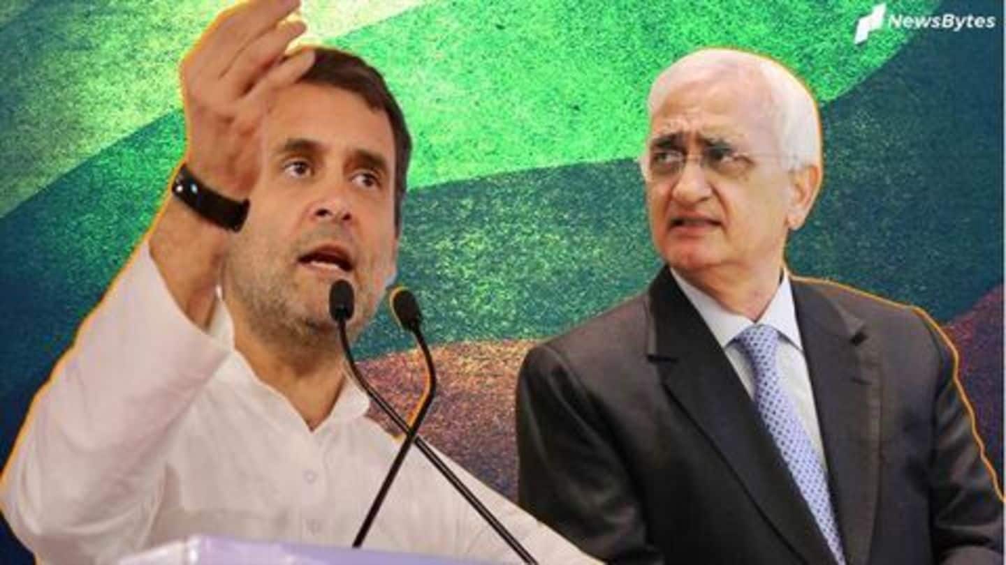 Congress' problem is that Rahul Gandhi walked away: Salman Khurshid