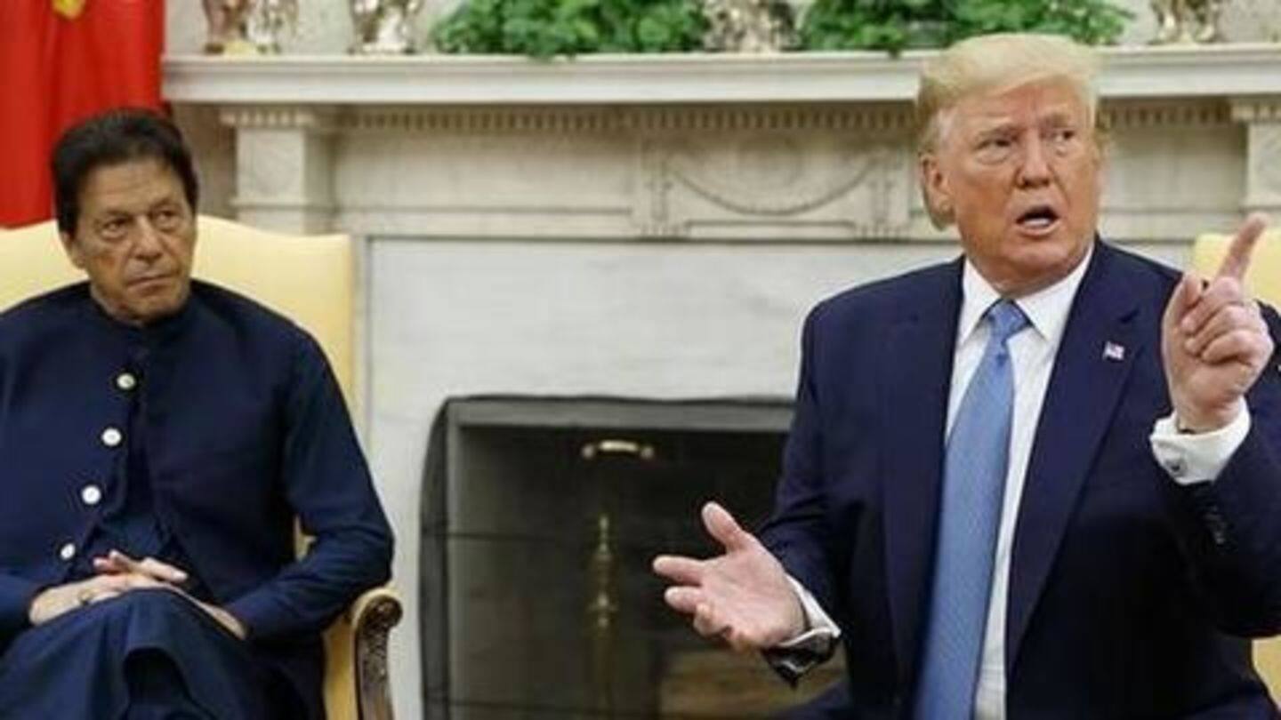Last month, Imran Khan sought help from Trump on Kashmir Last month, Imran Khan sought help from Trump on Kashmir