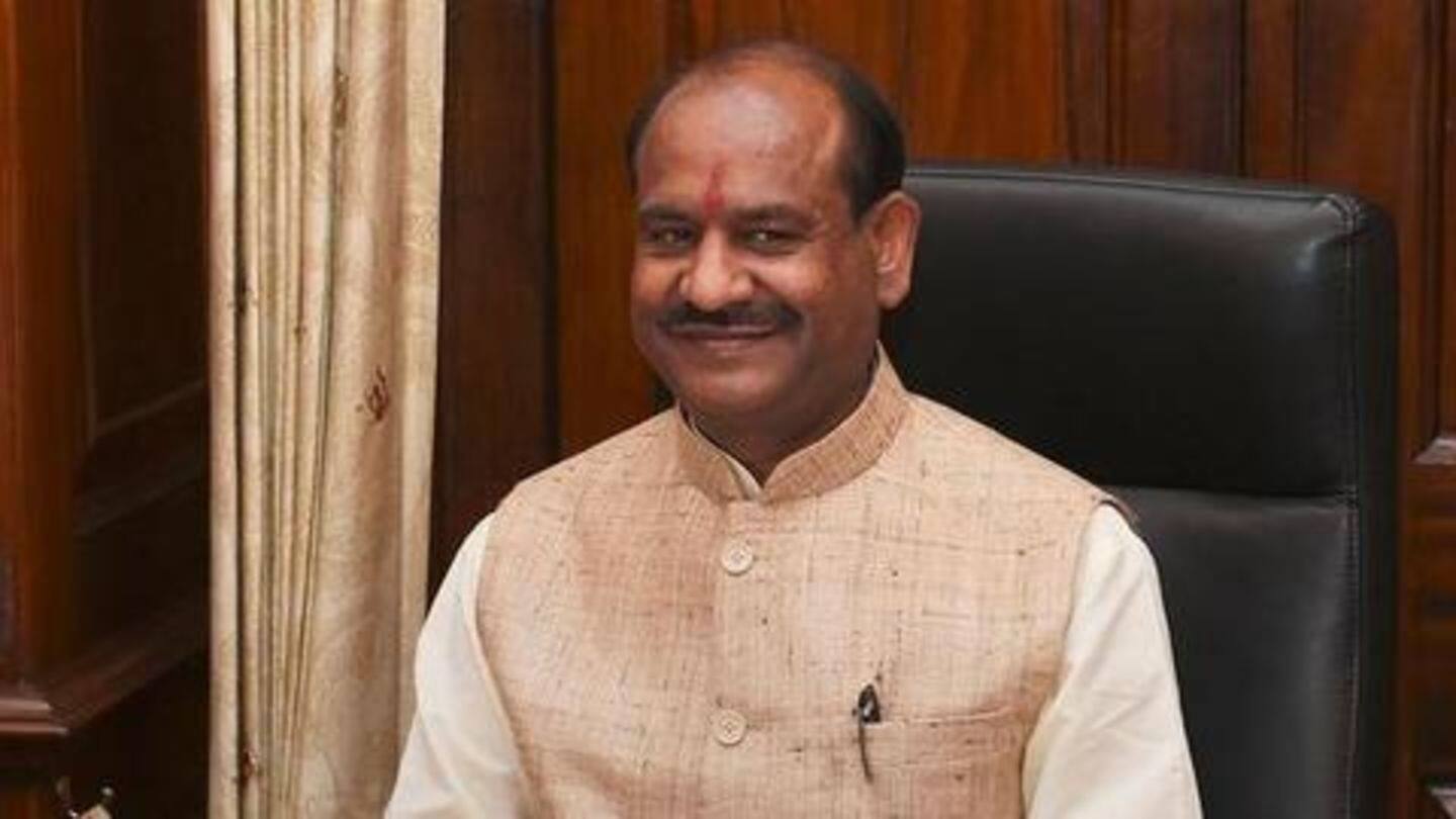 After resolution was moved, Om Birla wrote letter After resolution was moved, Om Birla wrote letter