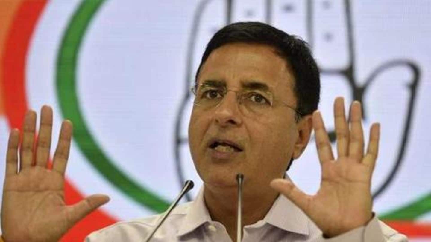 Sandeep should work, not give 'gyaan', suggested Surjewala Sandeep should work, not give 'gyaan', suggested Surjewala
