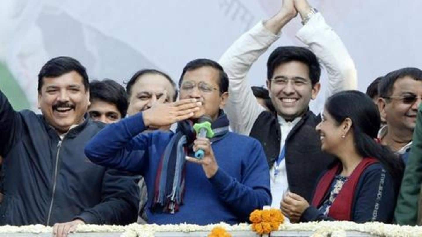 At swearing-in ceremony, Kejriwal to share stage with Delhi's 'architects'