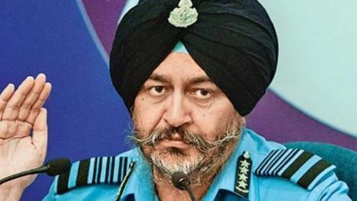 Earlier, IAF chief confirmed strikes were successful Earlier, IAF chief confirmed strikes were successful