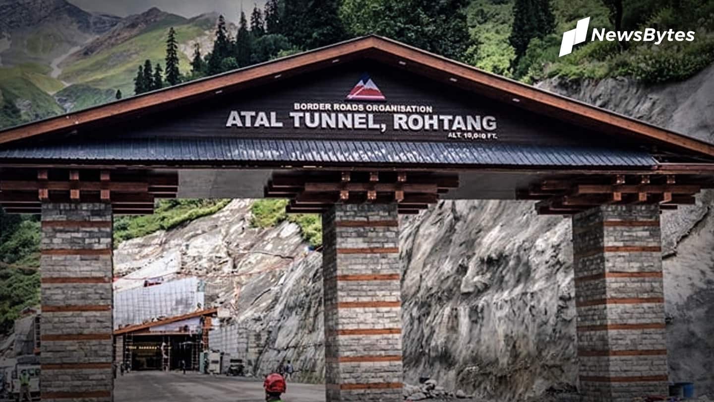 Strategically important Atal Tunnel in Himachal inaugurated by PM Modi