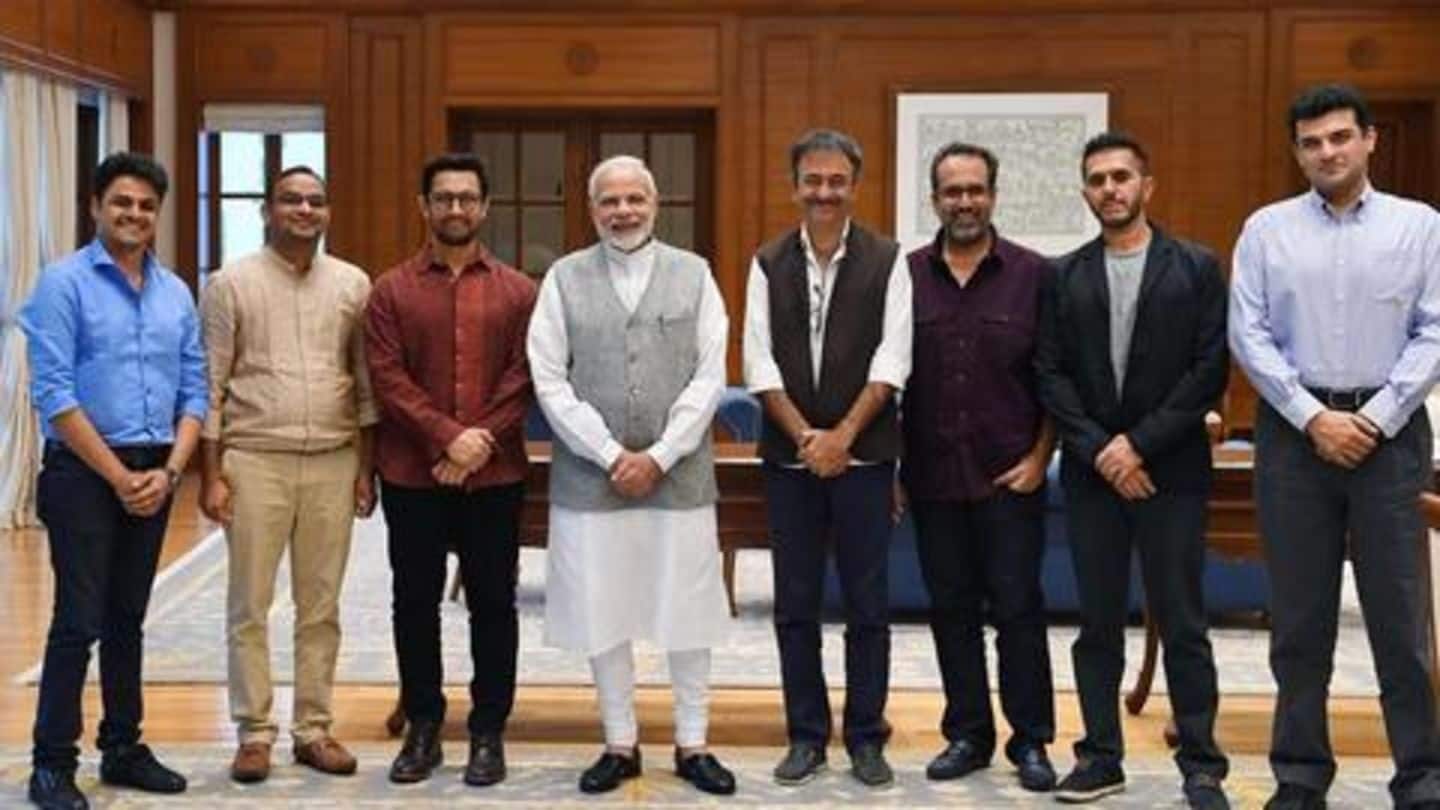 Bollywood's delegation meets PM Modi. Can you spot any woman?