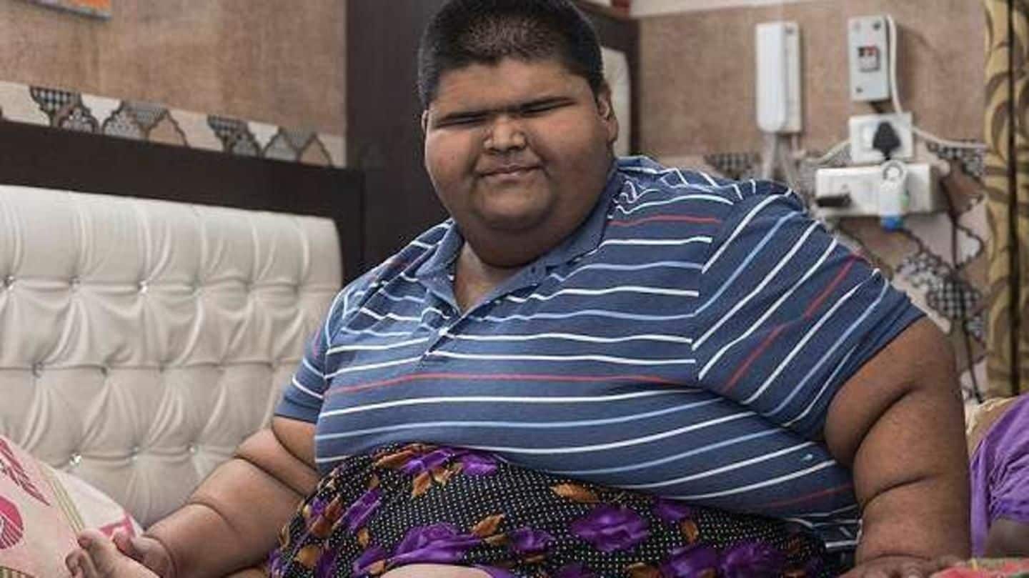 Weighing 237kg, he is world's heaviest teen to undergo surgery
