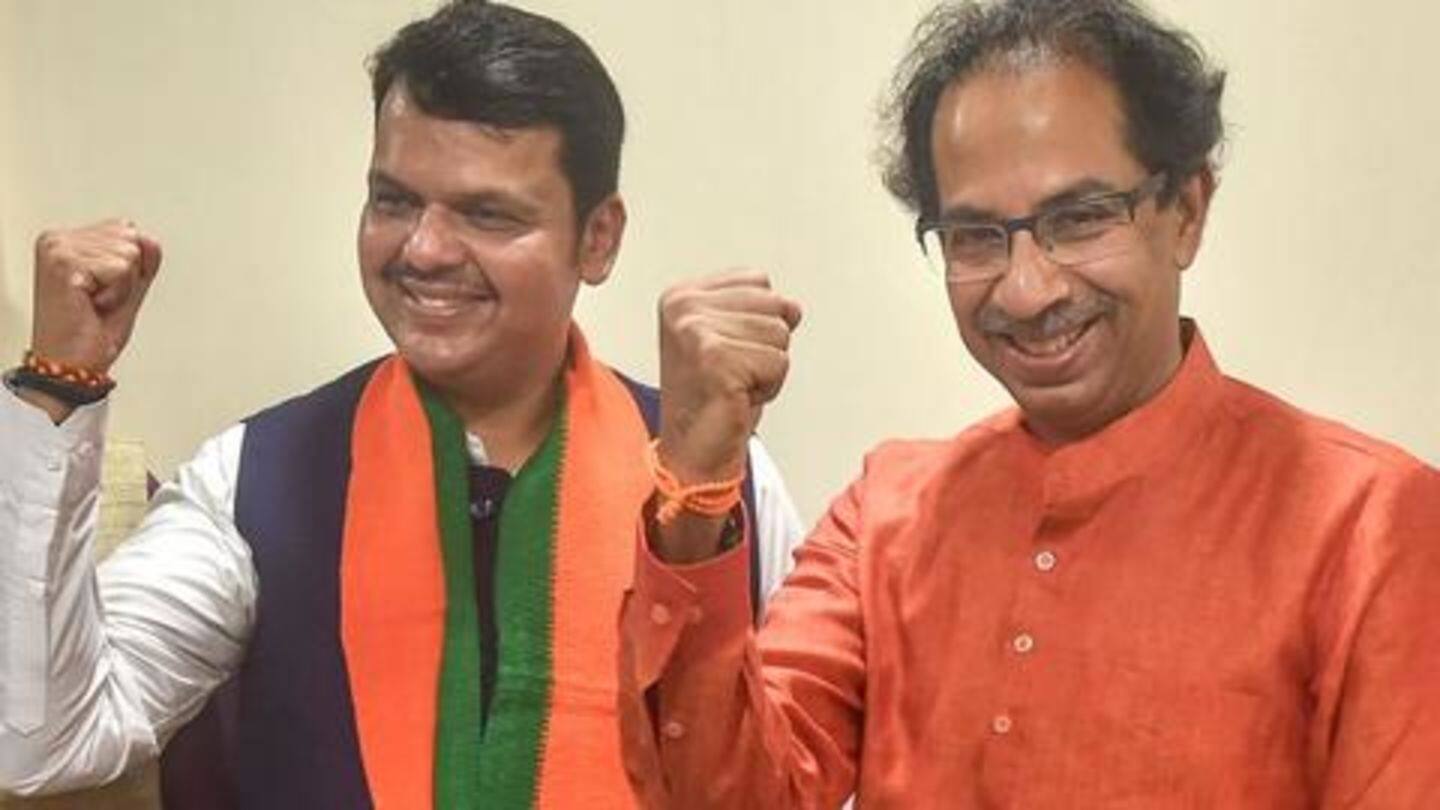 Maharashtra: Bitter allies Shiv Sena, BJP met Governor separately