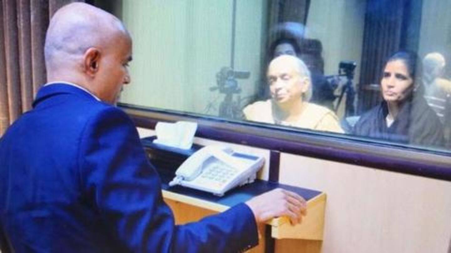 Shockingly, Pakistan recorded Jadhav's meeting with his family too Shockingly, Pakistan recorded Jadhav's meeting with his family too