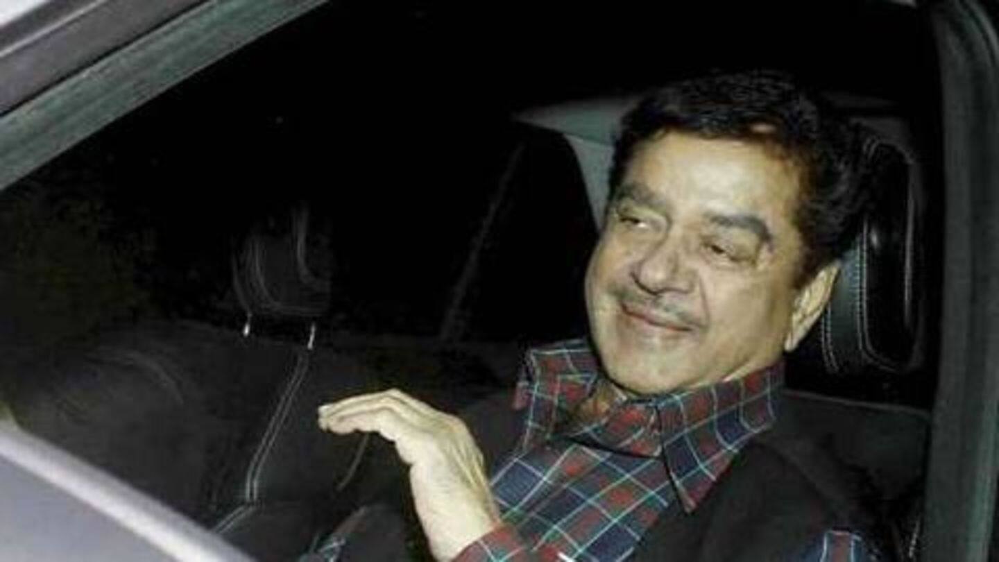 Shatrughan owns seven cars Shatrughan owns seven cars