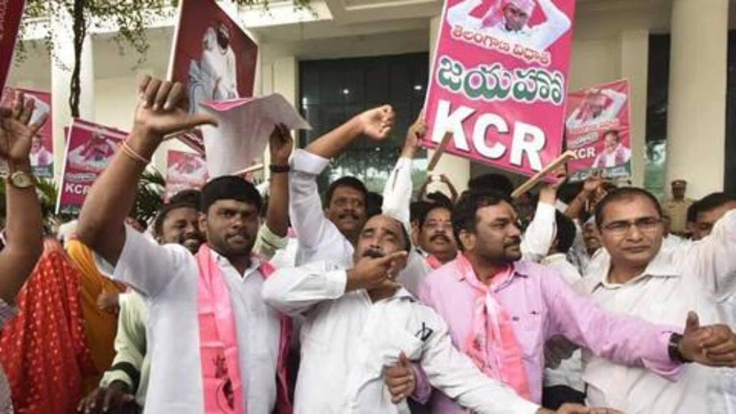 KCR defeats combined forces to govern Telangana again KCR defeats combined forces to govern Telangana again