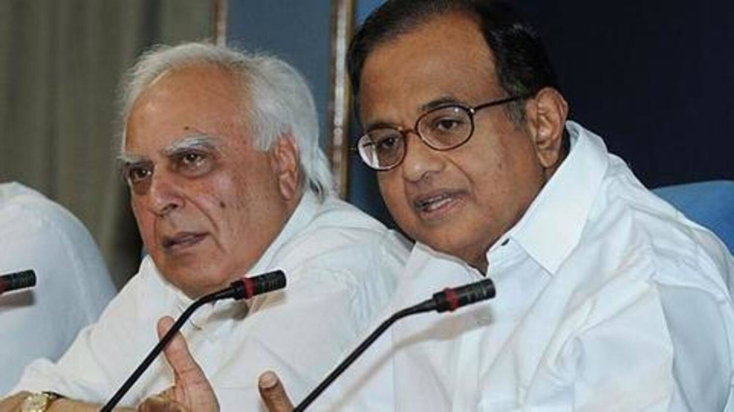 Sibal and Tushar Mehta got engaged in a verbal fight Sibal and Tushar Mehta got engaged in a verbal fight