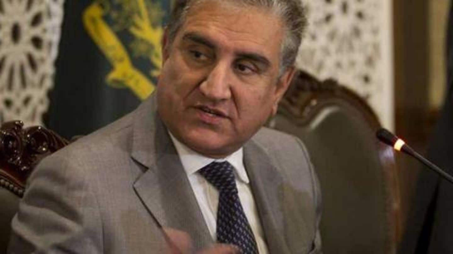 Pakistan's foreign minister hints government is in touch with Jaish-e-Mohammed