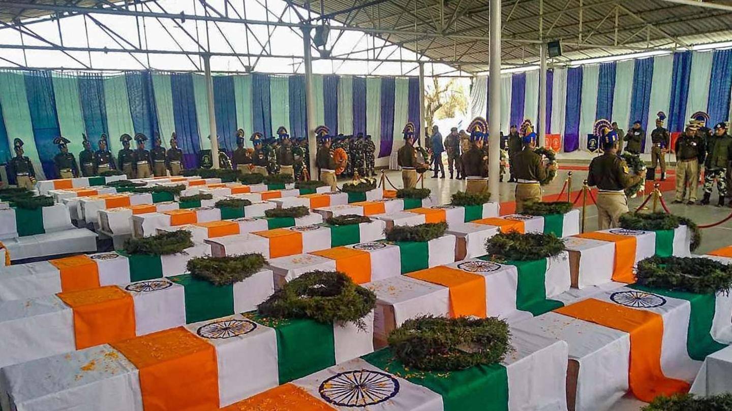Last year, 40 CRPF soldiers were martyred in dastardly attack Last year, 40 CRPF soldiers were martyred in dastardly attack
