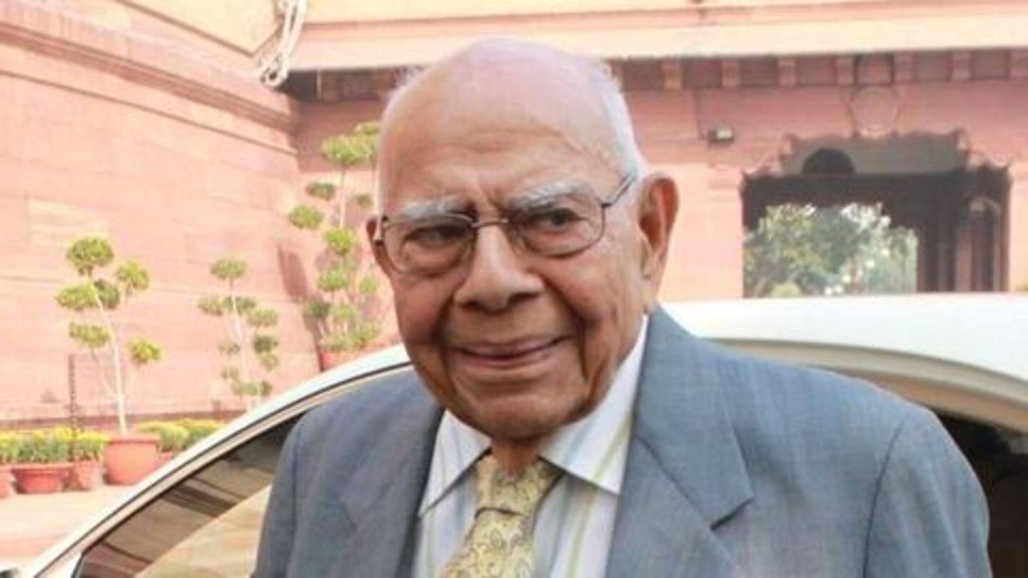 More than Vajpayee, Jethmalani was close to Advani More than Vajpayee, Jethmalani was close to Advani