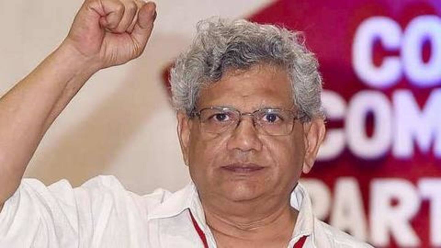Notification on CAA won't stop opposition, clarified CPI(M)'s Yechury Notification on CAA won't stop opposition, clarified CPI(M)'s Yechury