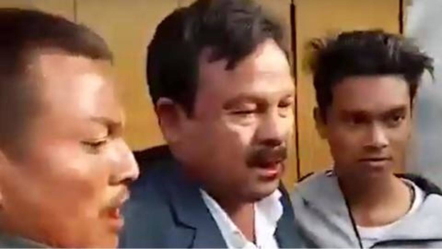 Moran was thrashed, eyewitness says police didn't help Moran was thrashed, eyewitness says police didn't help
