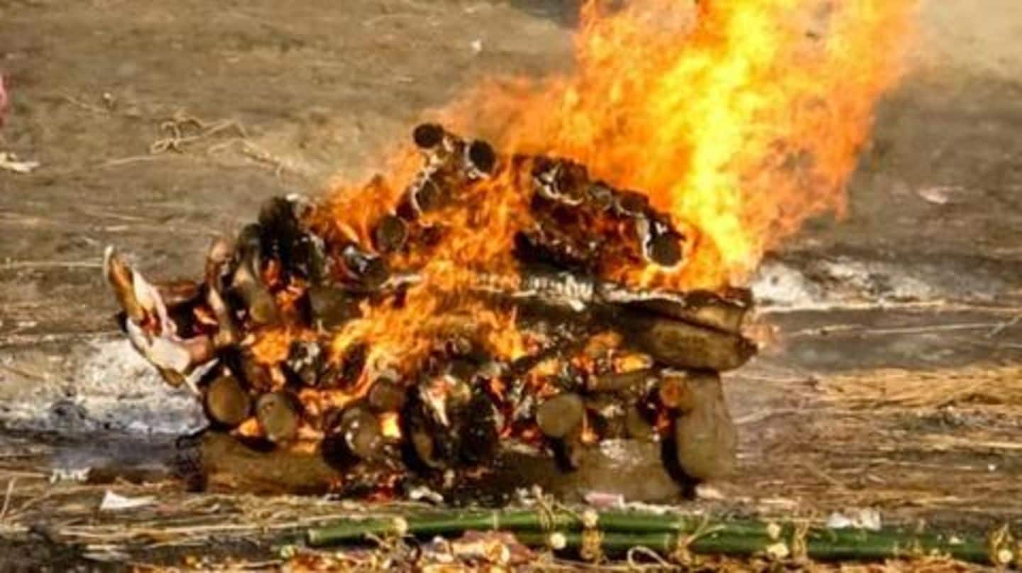 People from upper caste stopped Dalits from reaching crematorium People from upper caste stopped Dalits from reaching crematorium
