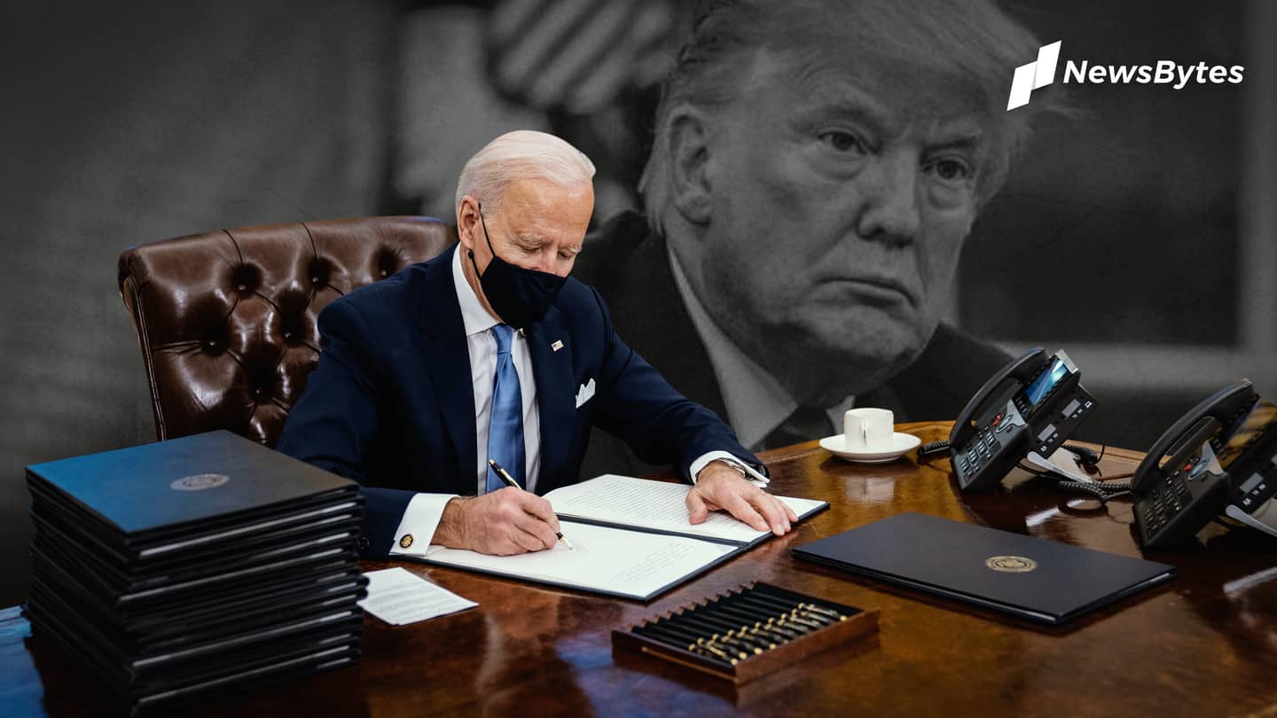 Joe Biden signs 30 executive orders in three days