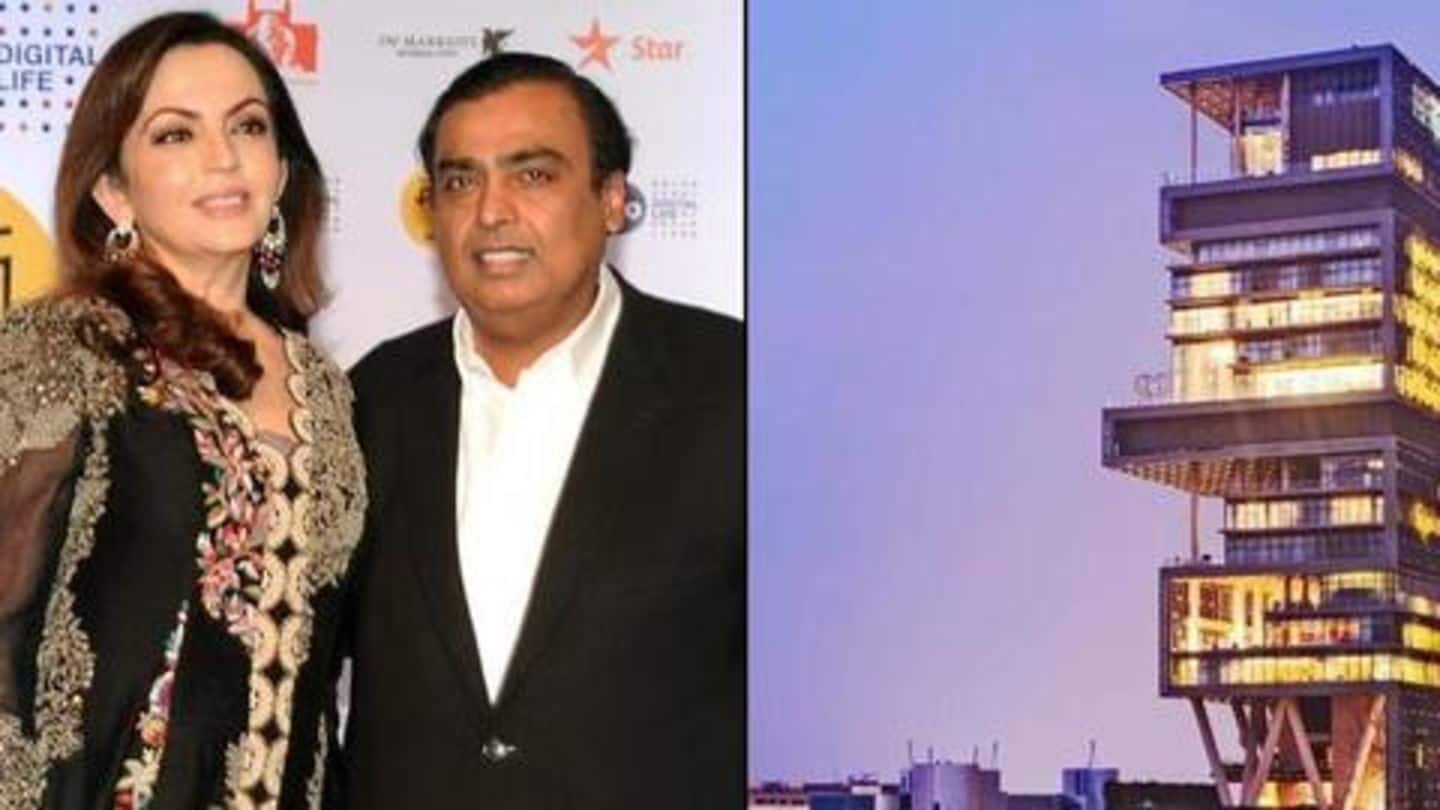 Facts about Mukesh Ambani's 'Antilia' which will blow your mind