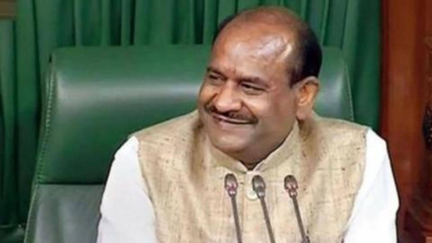 Om Birla appreciated those who are fighting against coronavirus Om Birla appreciated those who are fighting against coronavirus