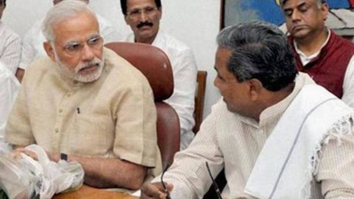 Siddaramaiah attacks Modi while BJP-lawmakers from Karnataka stay at resort