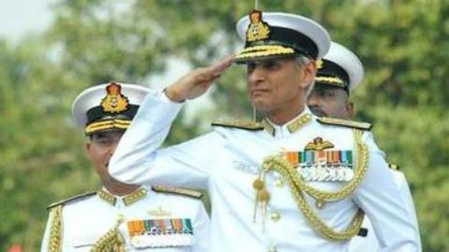 Few days ago, Navy Chief had spoken about "threats" Few days ago, Navy Chief had spoken about "threats"