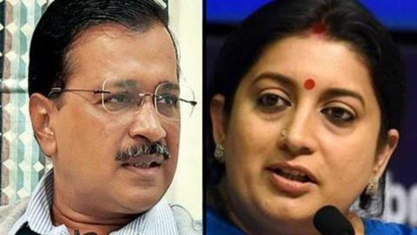#Elections2020: Kejriwal's advice for women on polling day miffs Irani