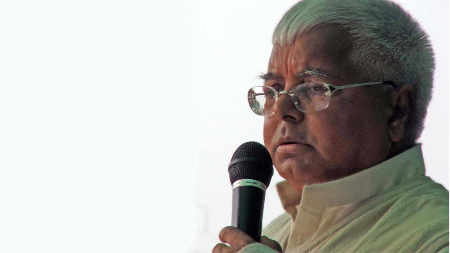 Surrender by August 30: Jharkhand-court tells Lalu while rejecting bail-extension