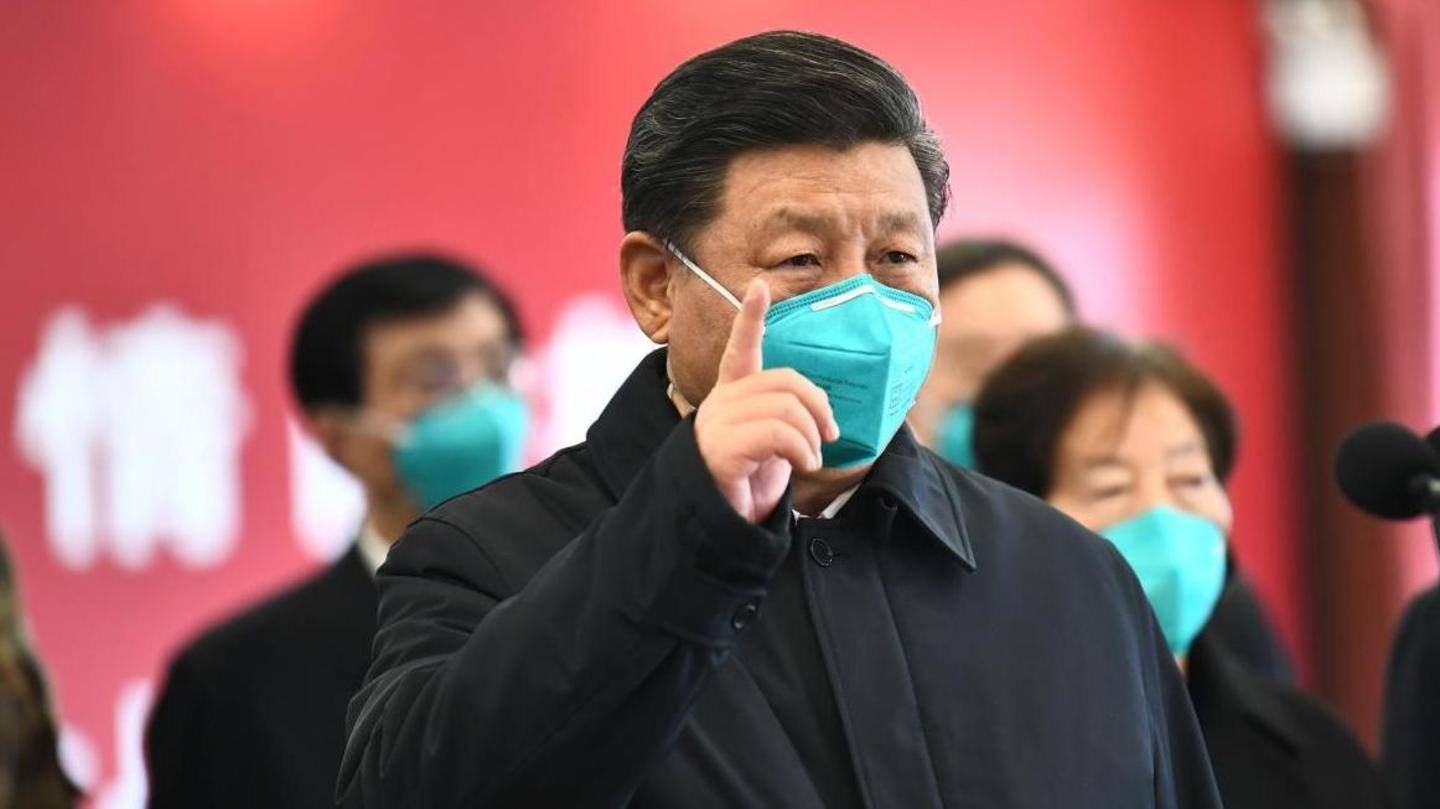 Pushing China's description, Xi said his country "saved lives globally" Pushing China's description, Xi said his country "saved lives globally"