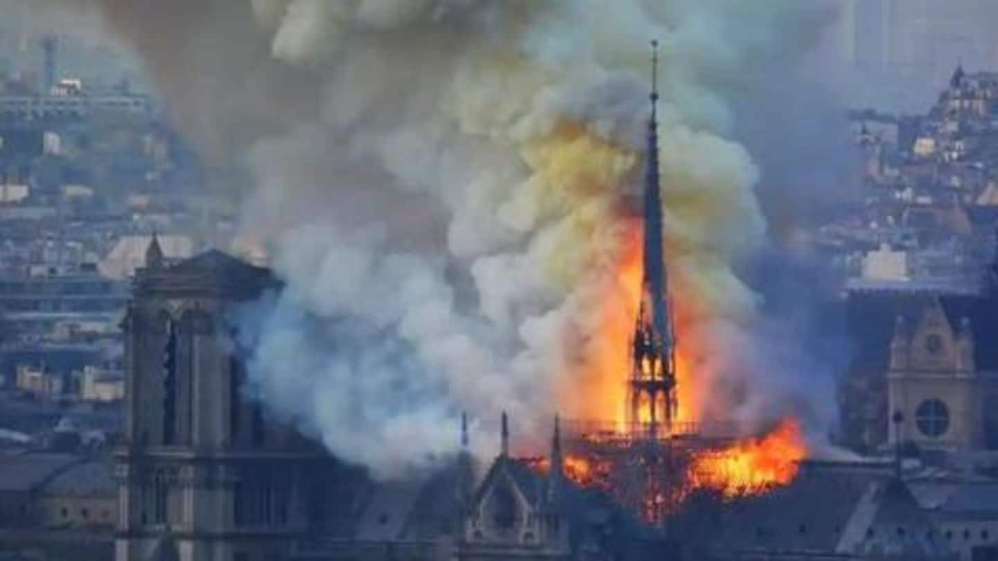 Notre-Dame fire: Design of 850-year-old cathedral made firefighters' job difficult