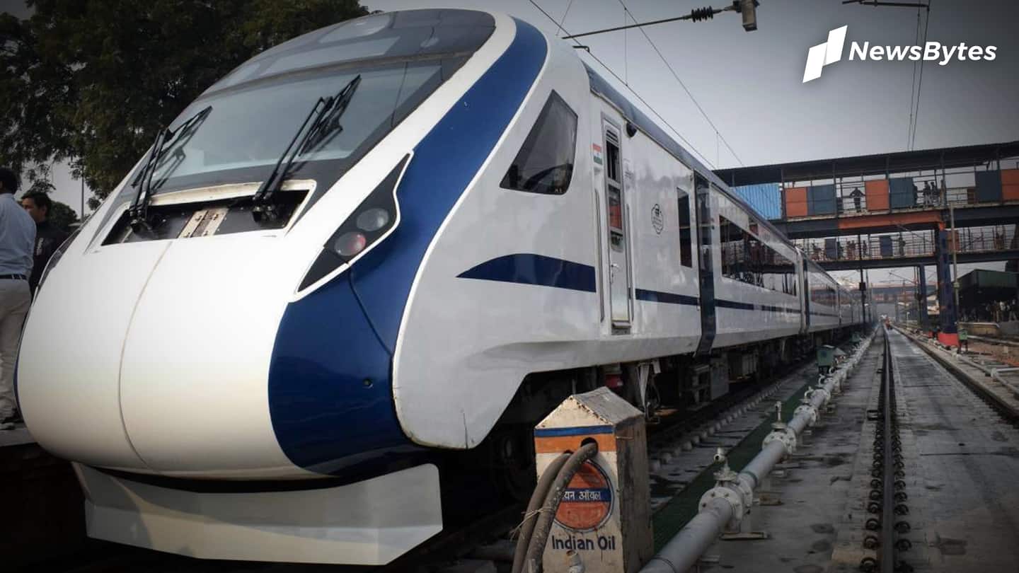After Chinese-firm expressed interest, tender for Vande Bharat trains canceled