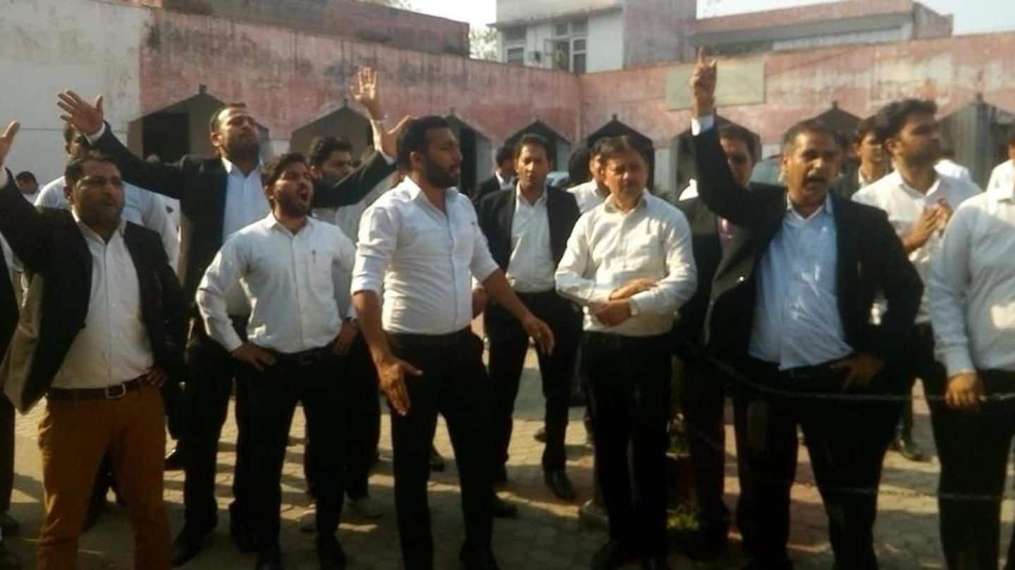 Kathua rape-case: Chargesheet filed against 7, amid protests by lawyers