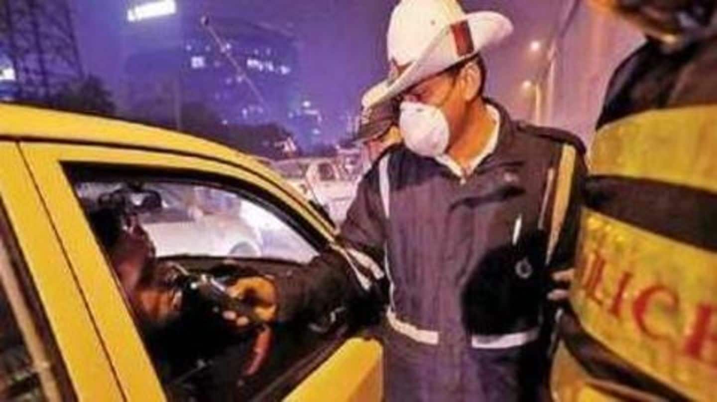 Delhi: Drunk driver speeds away with alcometer after test