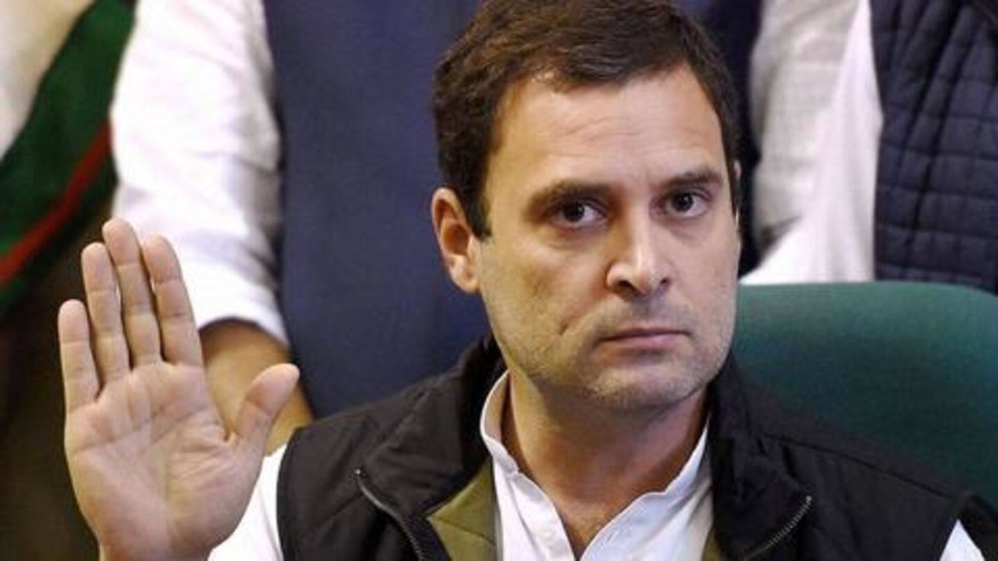 A comment of September 2018 landed Rahul in trouble A comment of September 2018 landed Rahul in trouble
