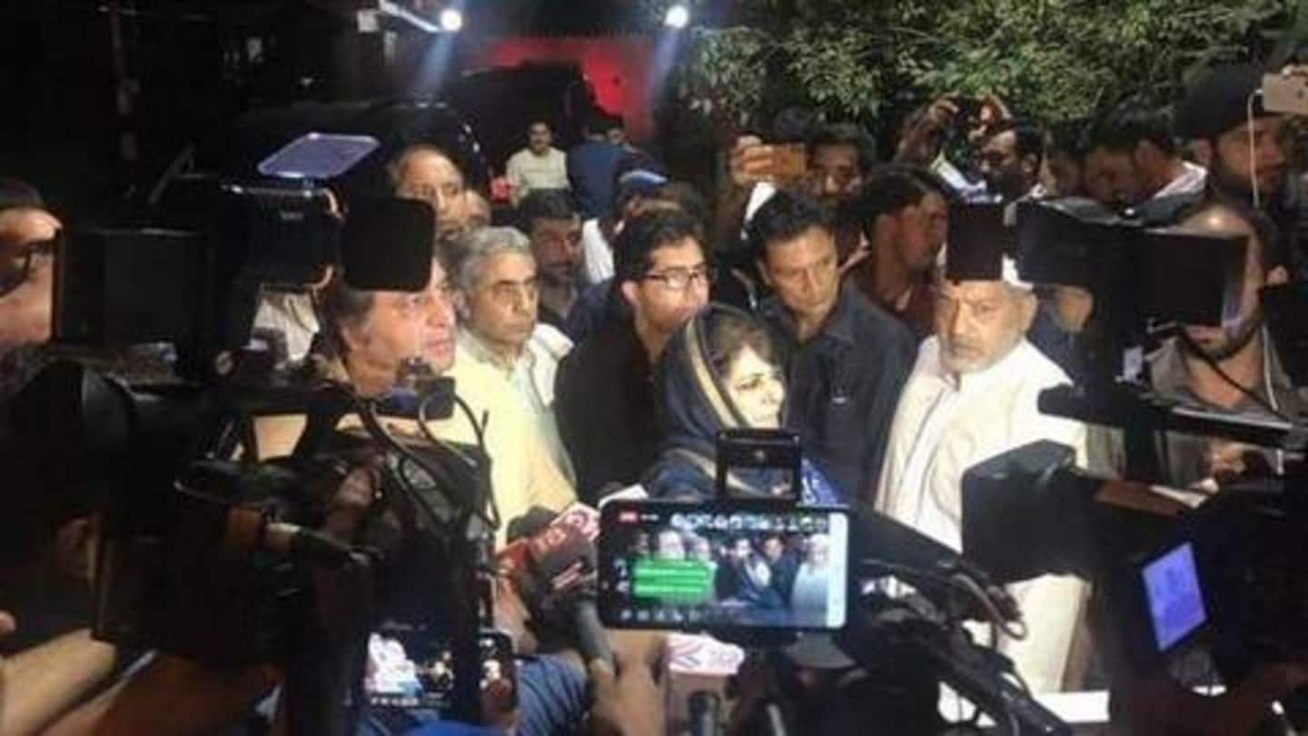 Bunch of leaders met Malik to tell him about situation Bunch of leaders met Malik to tell him about situation