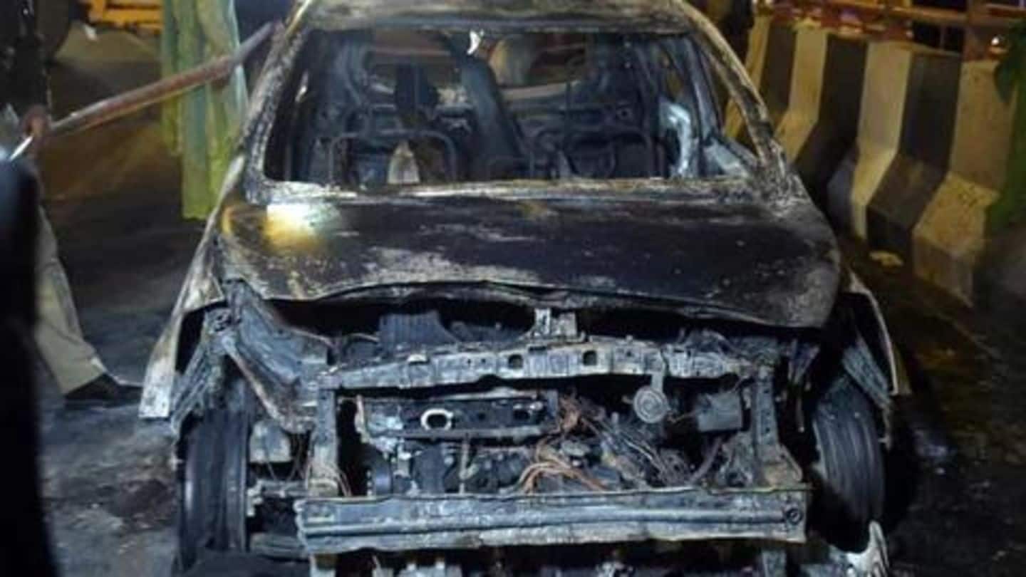 Family of woman, burnt in car, claims husband murdered her